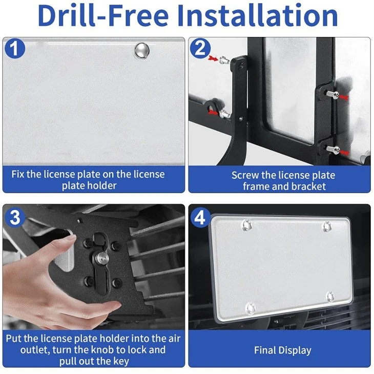 License Plate Frame Made In China