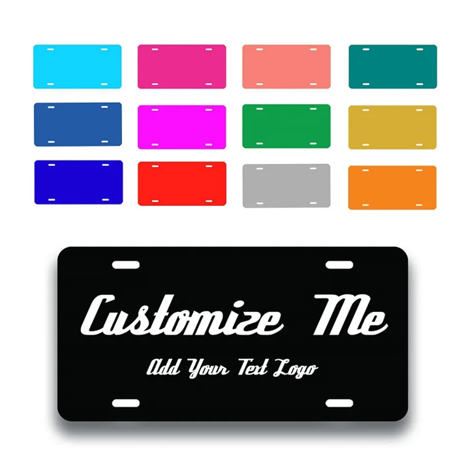 Plăcuțe de înmatriculare goale rezistente la vânt